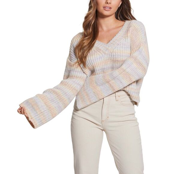 Women's Neena Space-Dye Kimono-Sleeve Sweater - Picture 1 of 1